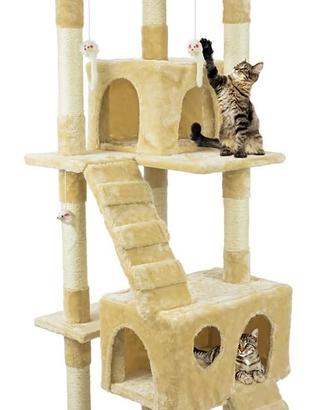 Tiragraffi da 170Cm con Cuccia  ad Albero