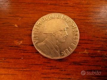 0,20 LEK ALBANIA 1939 moneta Vittorio Emanuele III