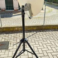 PARABOLA SAT PER TV CAMPEGGIO