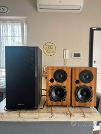 Altoparlanti ciare e sub onkyo