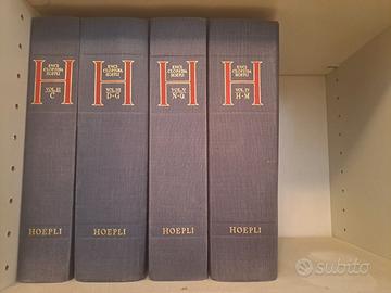 Enciclopedia Hoepli 7 tomi