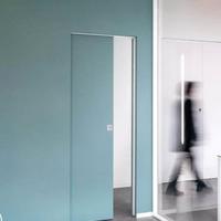 porta scorrevole a scomparsa a filo muro cm 60x210