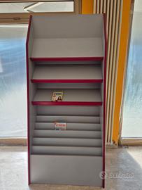 Mobile scaffale in legno porta riviste/libri