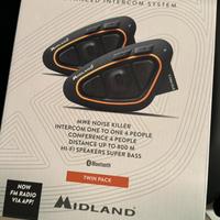 COPPIA Interfono Midland BTX1 PRO S