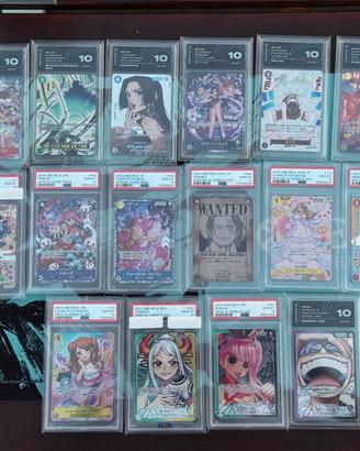 Carte onepiece gradate psa AiGrading