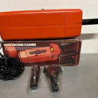 Aspiratore portatile da auto vintage completo