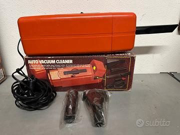 Aspiratore portatile da auto vintage completo