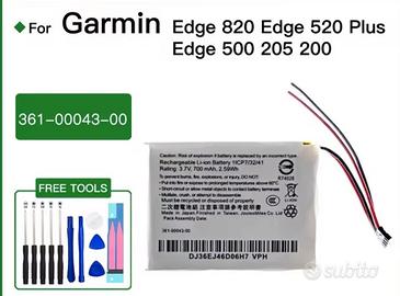 Batteria Garmin Edge 820 520 plus 500 250 200