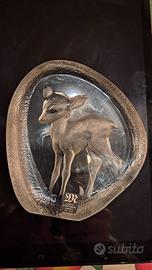 Fermacarte da scrivania in cristallo Mat Jonasson