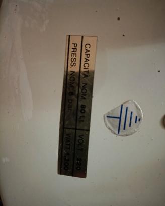 Boiler elettrico 80 litri