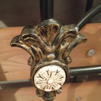 letto in ferro battuto 