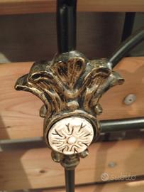 letto in ferro battuto 