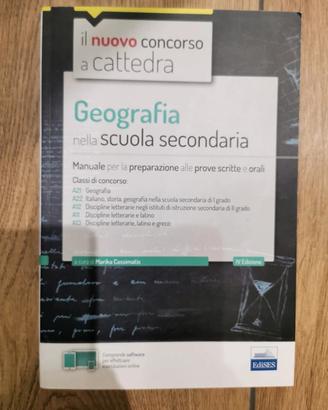 manuale concorso geografia