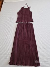 vestito plissettato 