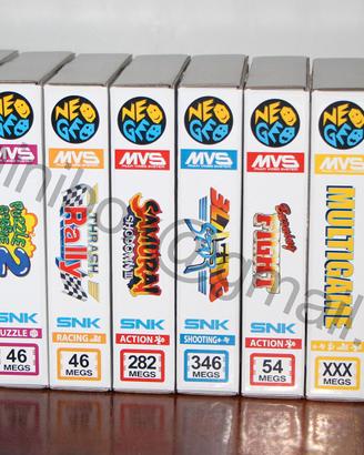 NEOMINIBOX scatole per cartucce Neo-Geo MVS