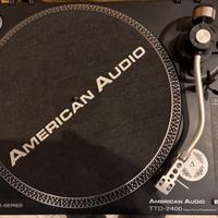 Coppia Giradischi American Audio
