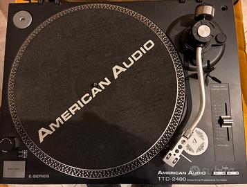 Coppia Giradischi American Audio