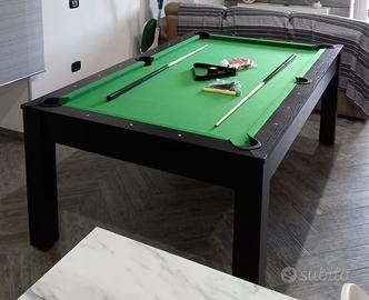 tavolo da pranzo biliardo 