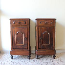 Coppia Di Comodini Restaurati Luigi Filippo XIX S.