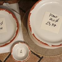 Piatti e servizio Heath Armorlite modello Erica