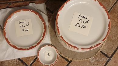 Piatti e servizio Heath Armorlite modello Erica