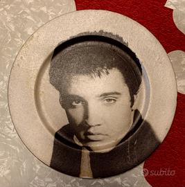 Piatto Plate Elvis Presley Rarità in Plastica Dura