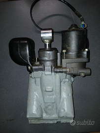 Trim showa+timone acciaio inox