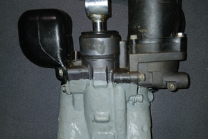 Trim showa+timone acciaio inox