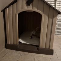 Cuccia per Cani da Esterno, Taglia Media 80x78x74