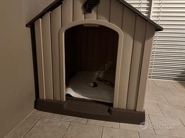 Cuccia per Cani da Esterno, Taglia Media 80x78x74