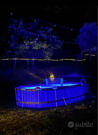 Piscina bestway 610x366x122 + robot ecc..