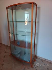 Vetrinetta legno e vetro 