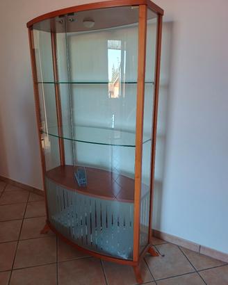 Vetrinetta legno e vetro 