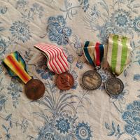 n 4 medaglie prima guerra mondiale 