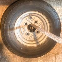 Coppia ruote per rimorchio  4.00/8