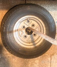 Coppia ruote per rimorchio  4.00/8