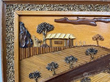 Quadro artigianale in legno