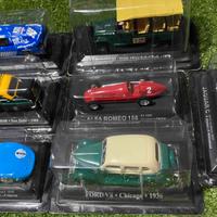 MODELLINI AUTO 7Pezzi DA COLLEZIONE 1/43