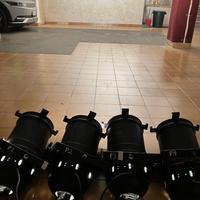 16 PAR 64, 2 ETC 750 set completo luci teatro