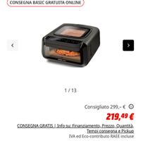 Fornetto Elettrico G3 Ferrari Forno Pizza Krispy
