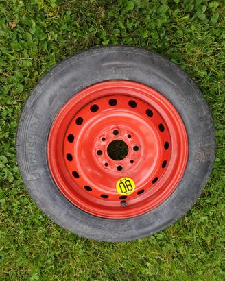ruotino di scorta per fiat panda/punto 4×98mm