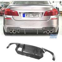 DIFFUSORE BMW F10 F11 10-13 LOOK M5 NERO LUCIDO