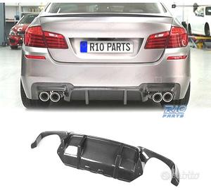 DIFFUSORE BMW F10 F11 10-13 LOOK M5 NERO LUCIDO
