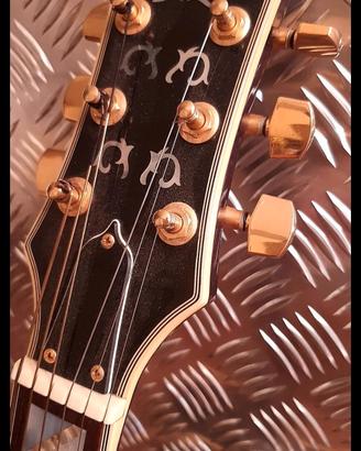 Chitarra JAZZ/ BLUES ES 175 Arch Top Acero + Oro