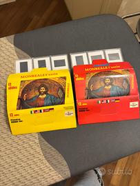 Diapositive vintage Monreale 1ª 2ª serie nuove