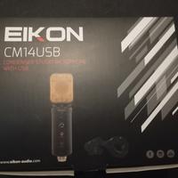 PROEL CM14USB MICROFONO A CONDENSATORE USB DA STUD