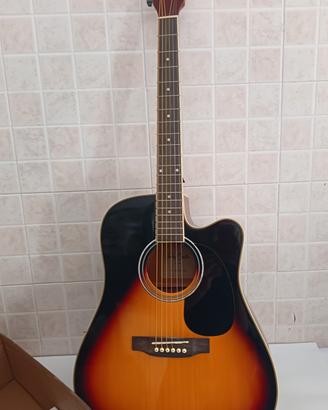 chitarra acustica Harley Benton HB D-120CE VS