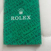 Opuscolo rolex