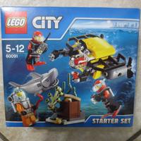 Lego city 60091 completo 100% scatola istruzioni