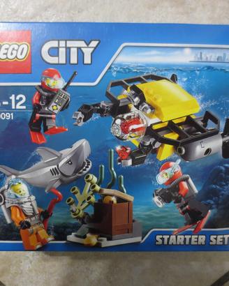 Lego city 60091 completo 100% scatola istruzioni